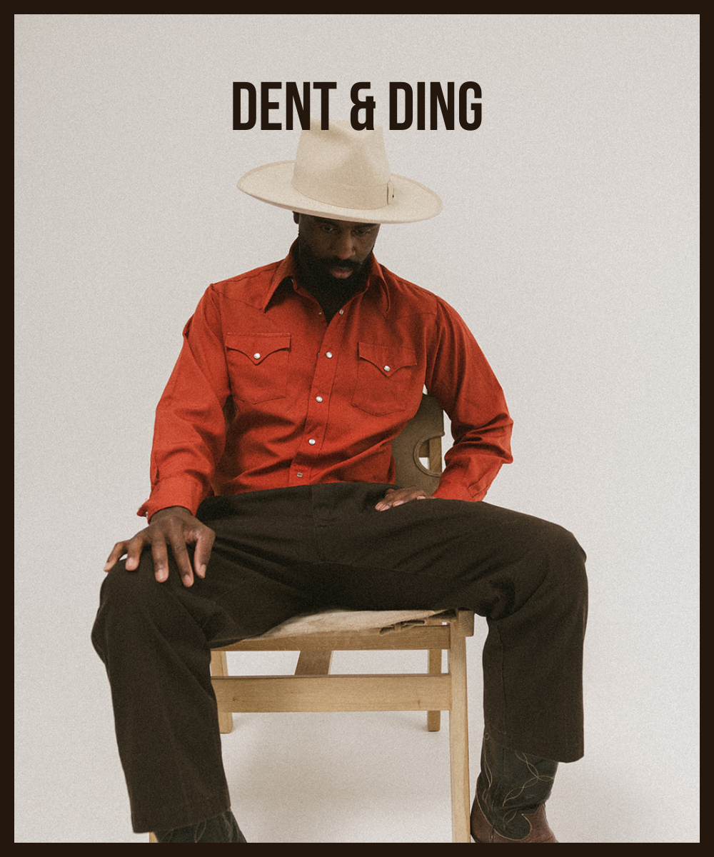 TAOS WESTERN FEDORA– DENT/DING