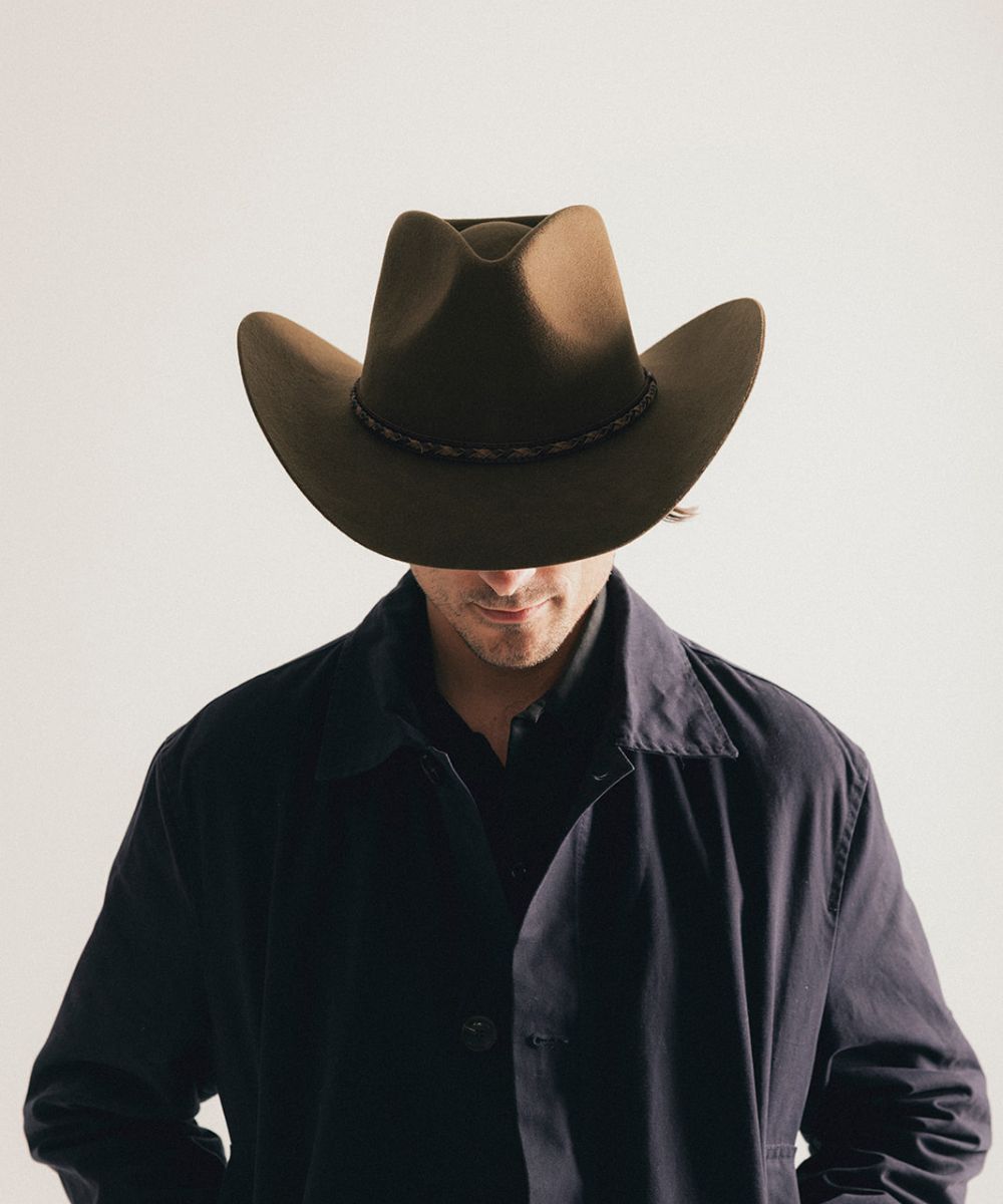 BLACKWATER PINCH-FRONT COWBOY HAT