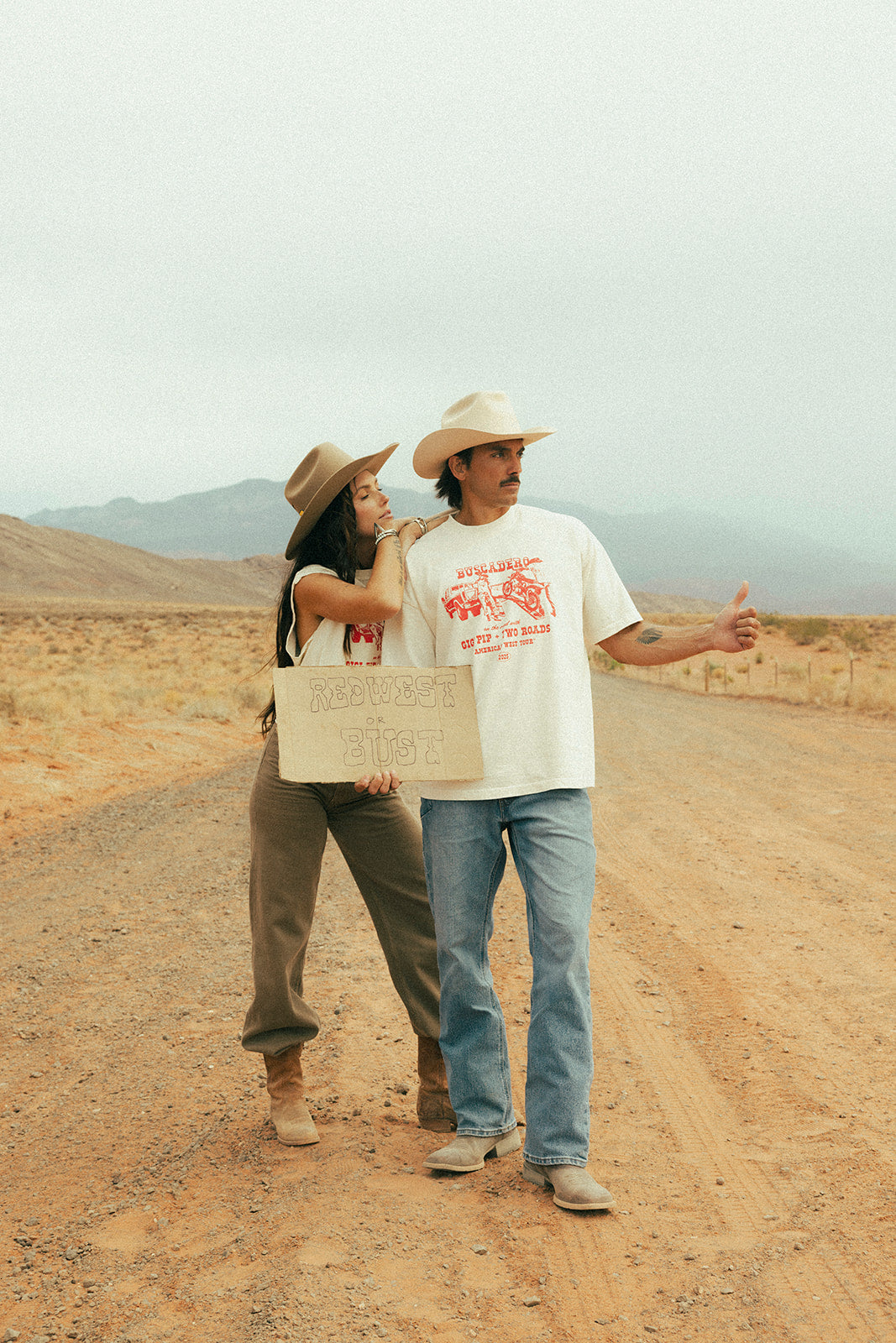 American Tour Collab Tee - Ivory