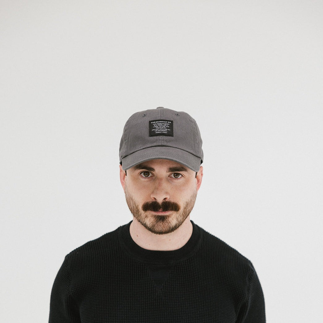 DERRY DAD CAP – CHARCOAL