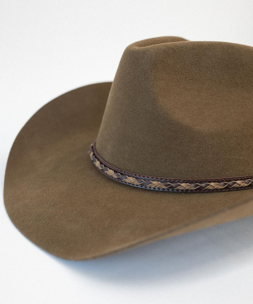BLACKWATER PINCH-FRONT COWBOY HAT
