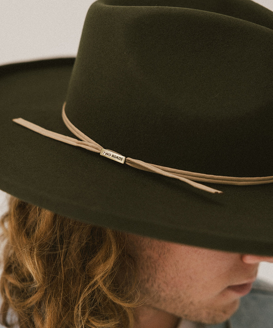 GROSGRAIN HAT BAND - IVORY