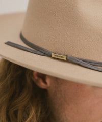 GROSGRAIN HAT BAND - GREY