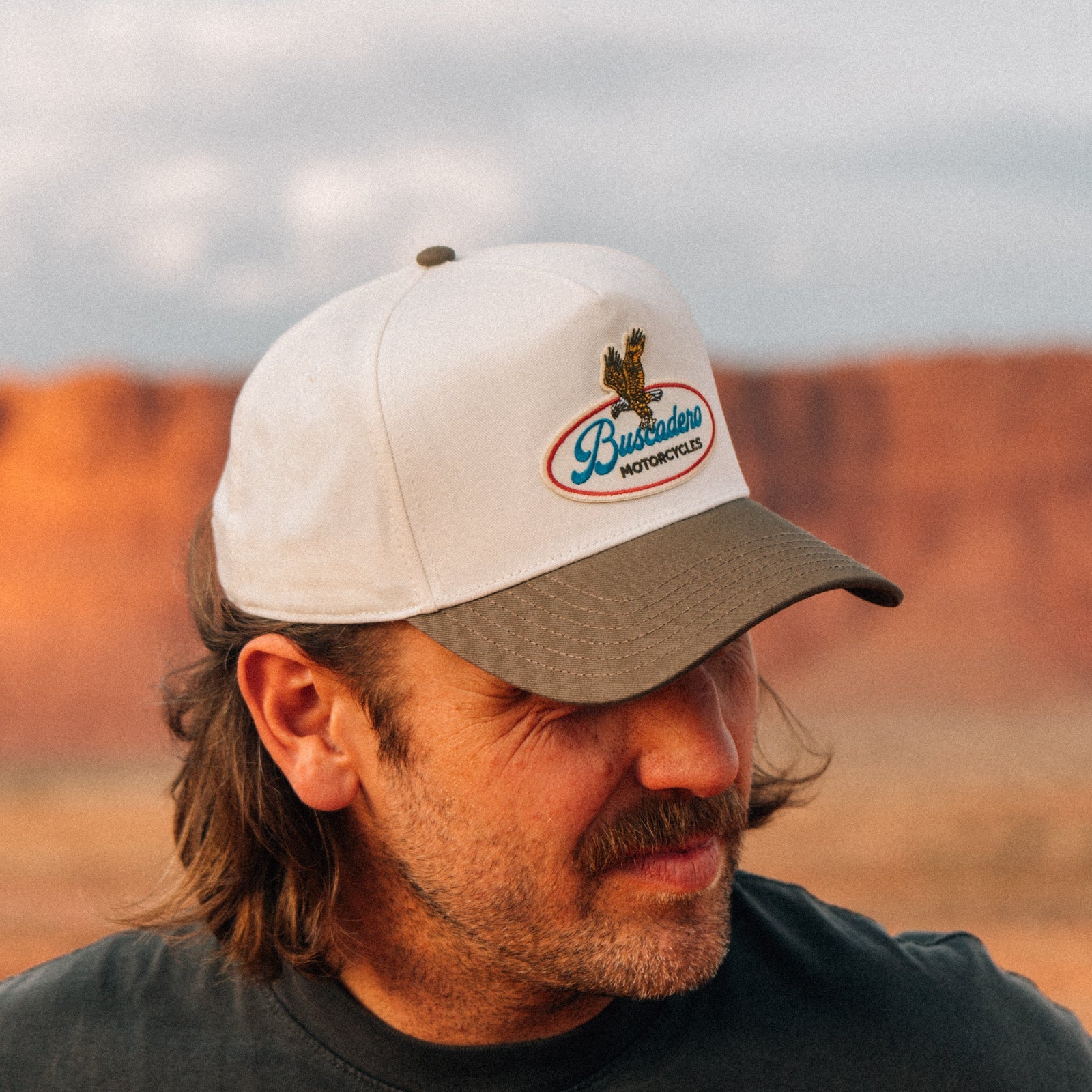 'Brew' Two Tone Mid Profile Hat