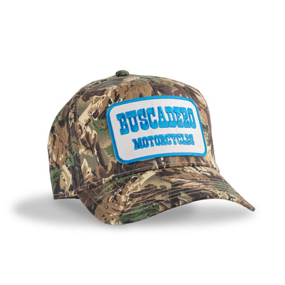 'Blue Barrel' Mid Profile Hat - Camo