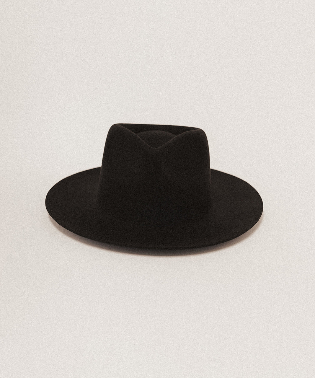 Zara Beige Felt Hat with Feather Detail ZARA Wool Blend Felt Fedora Taupe Beige Floral Size Small  main image 4