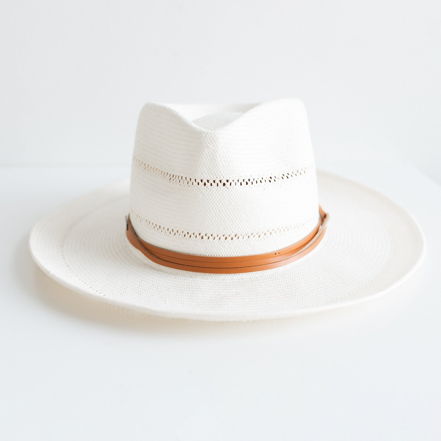 Amalfi Straw Hat - Ivory