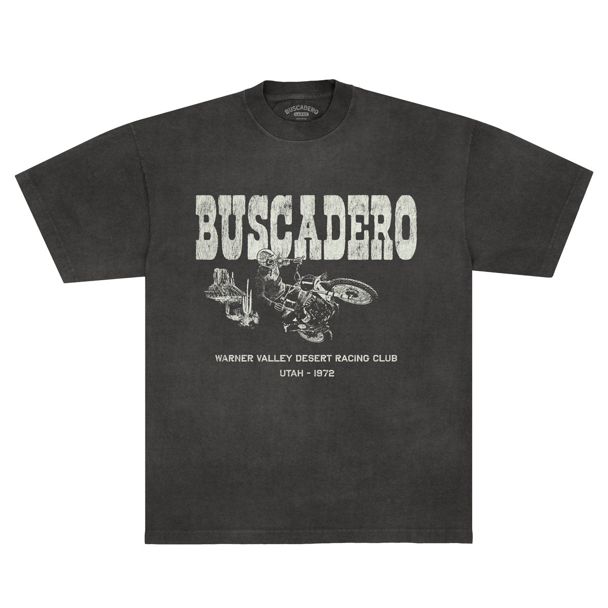 Warner Valley Heavyweight Tee - Vintage Black