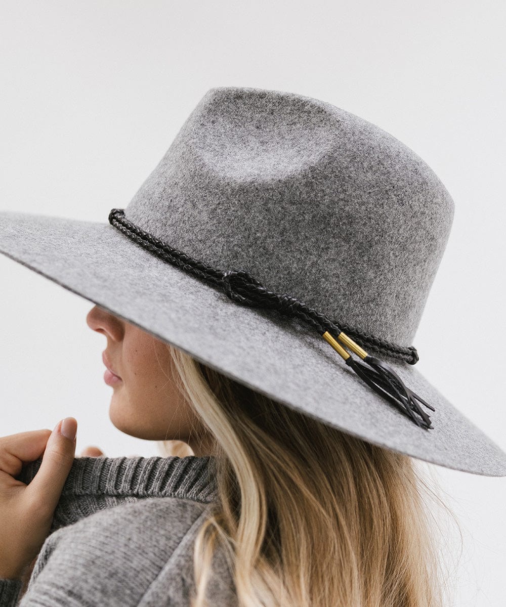 Lasso Braided Leather Hat Band
