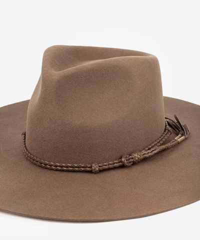 Lasso Braided Leather Hat Band