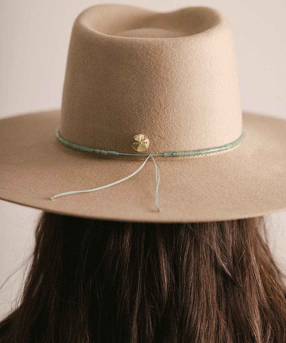 Stone Beaded Hat Band