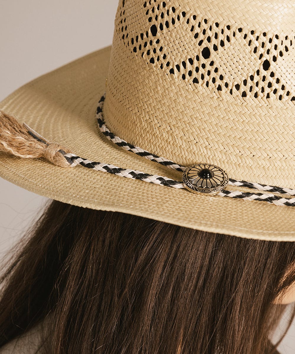 Braided Bolo Tassel Hat Band