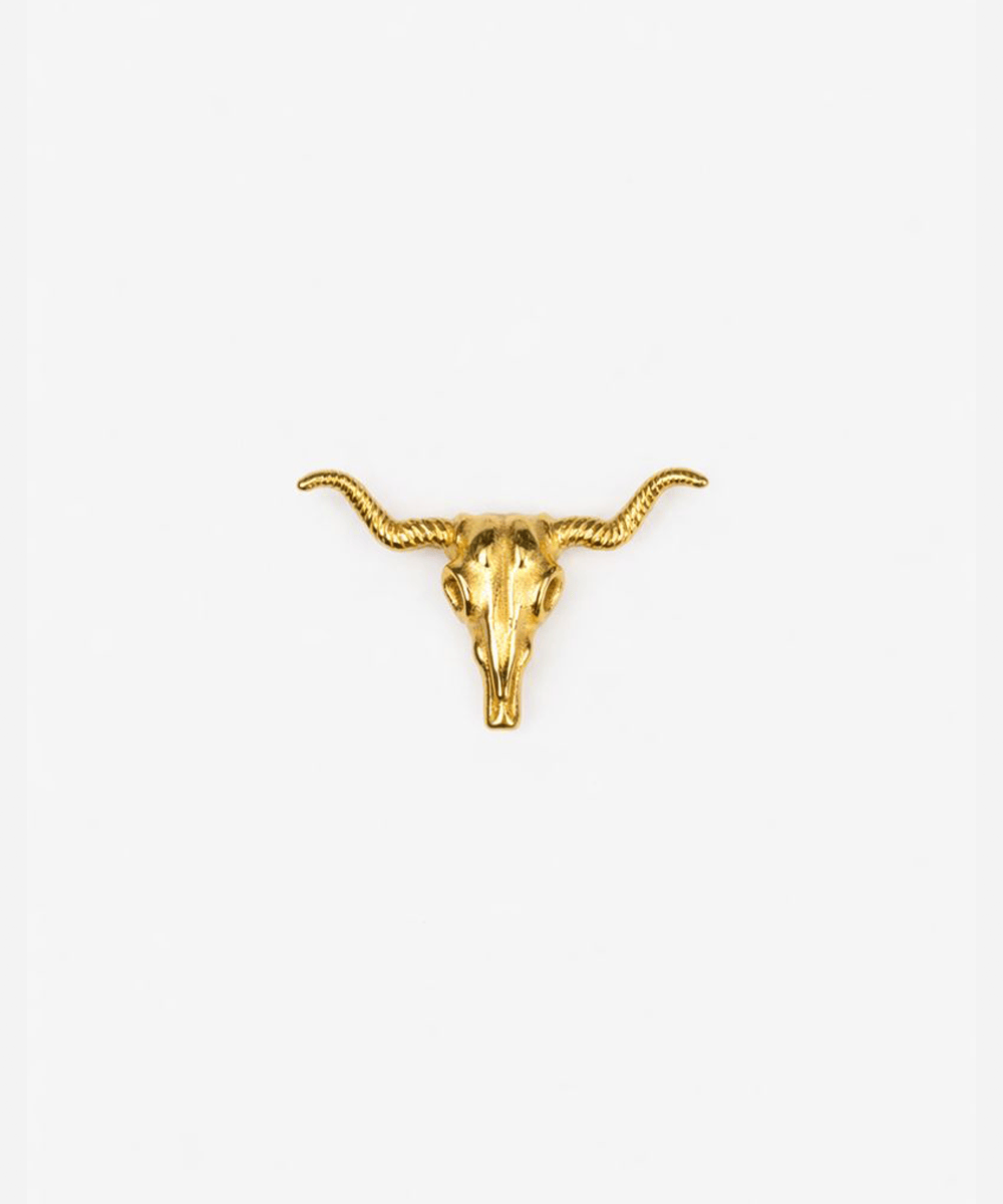 Longhorn Skull Hat Pin