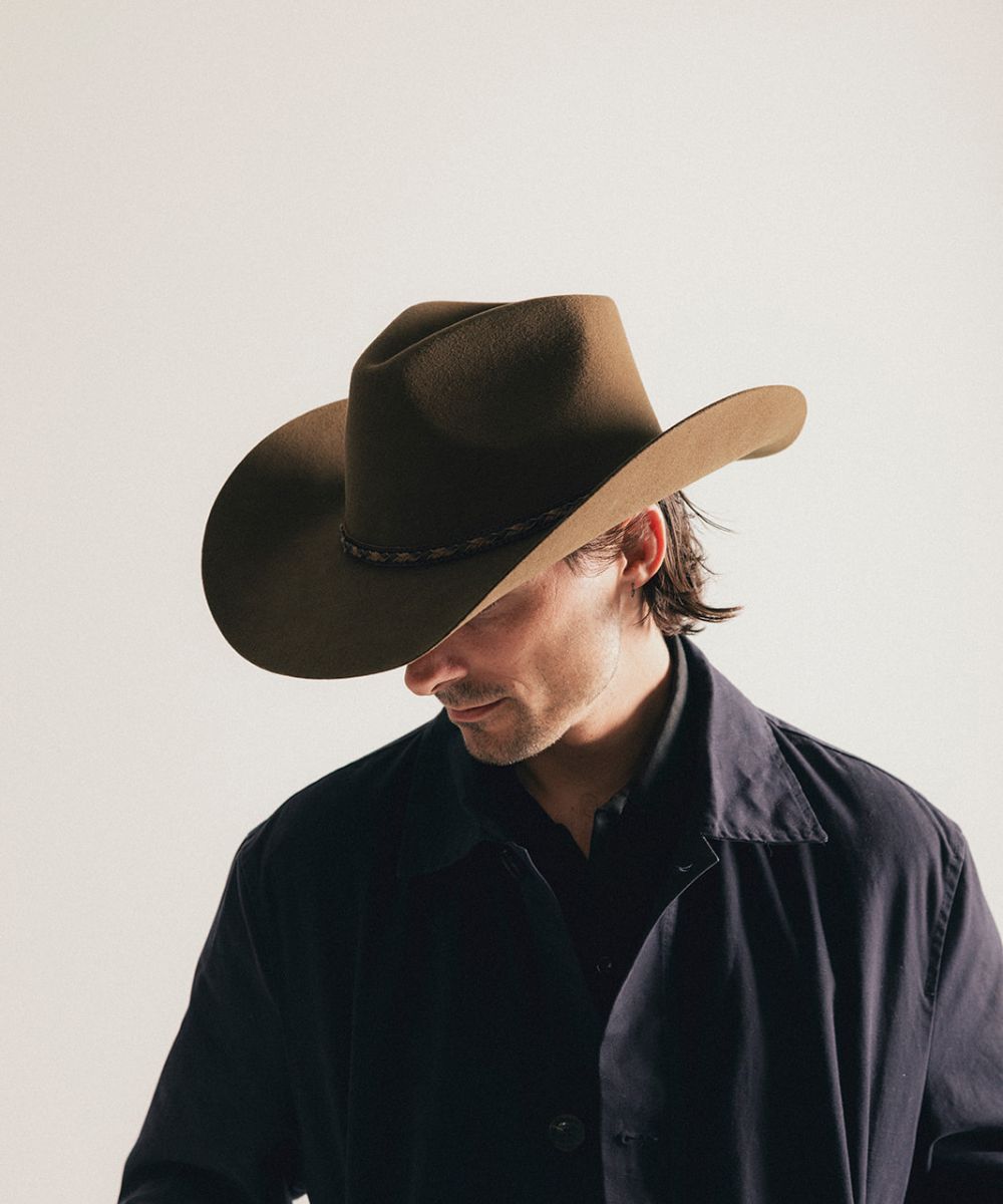 BLACKWATER PINCH-FRONT COWBOY HAT