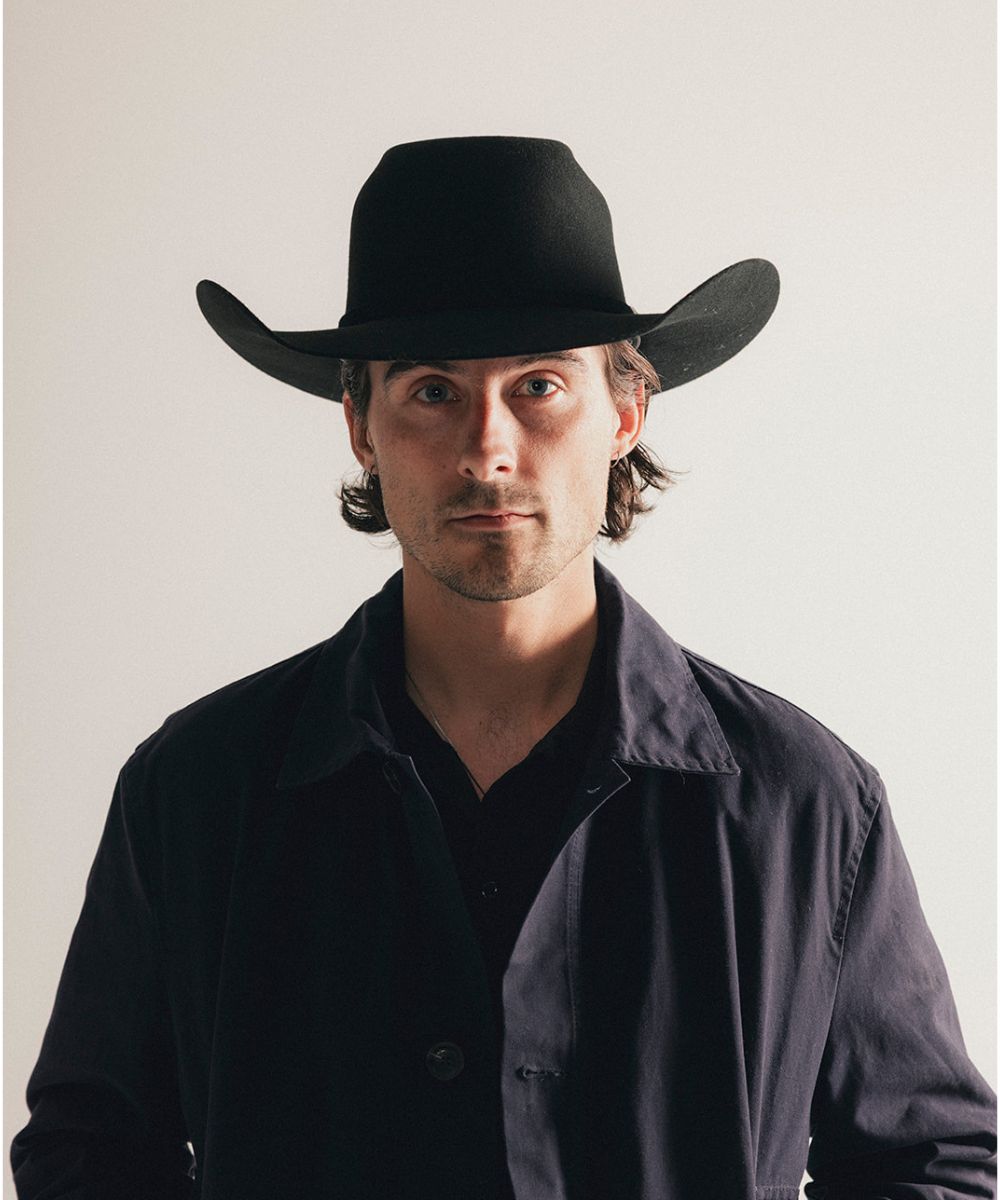 HICO BRICK TOP WESTERN HAT