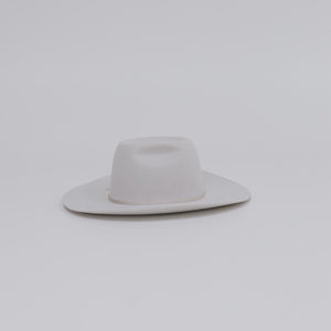 AMARILLO BULL RIDER CROWN HAT – IVORY