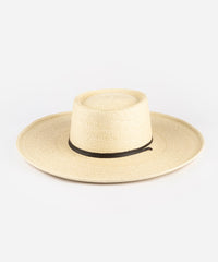 PECOS TELESCOPE PALM STRAW HAT