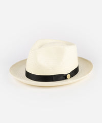 SAN SEBASTIAN SNAP BRIM STRAW FEDORA