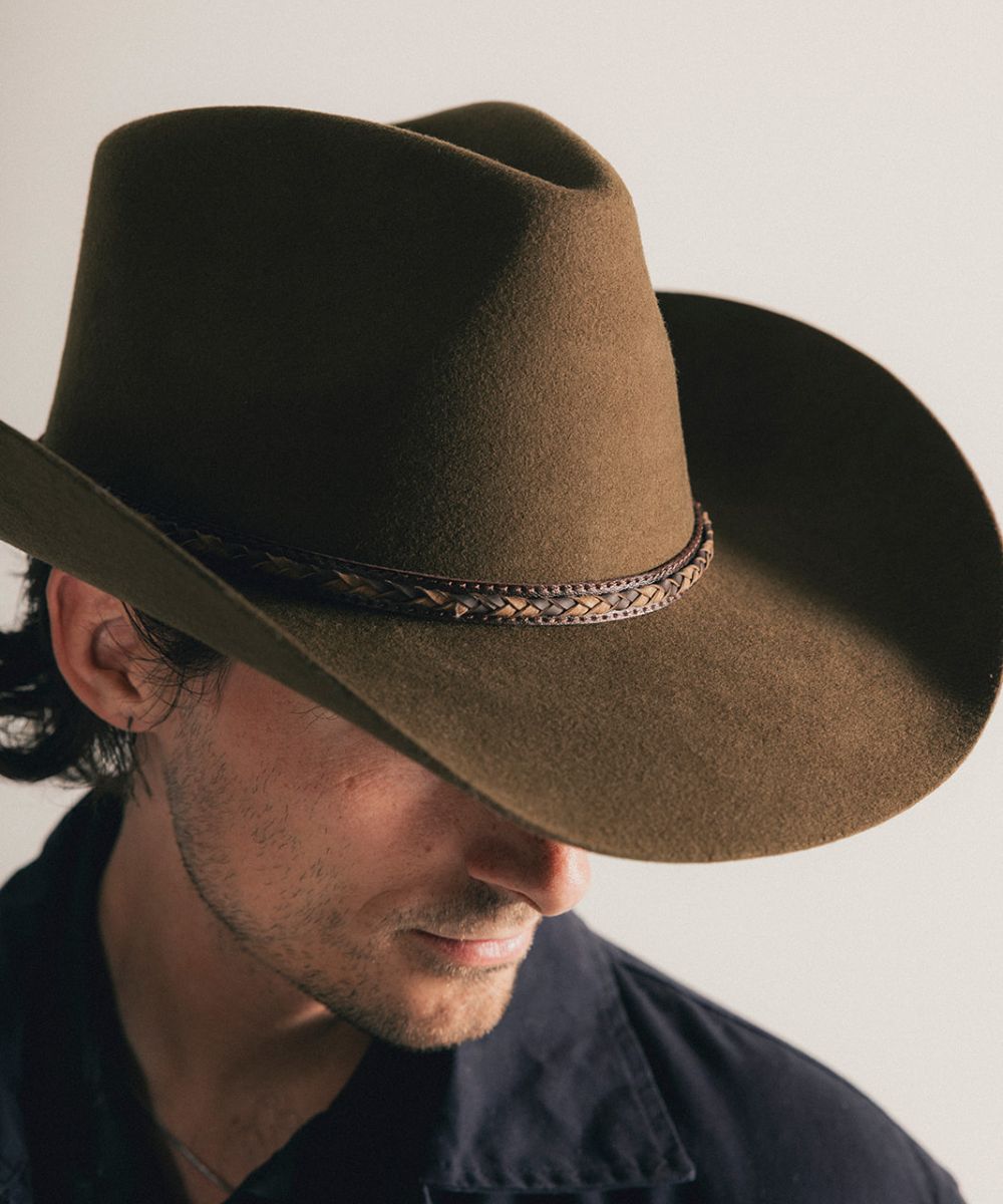 BLACKWATER PINCH-FRONT COWBOY HAT
