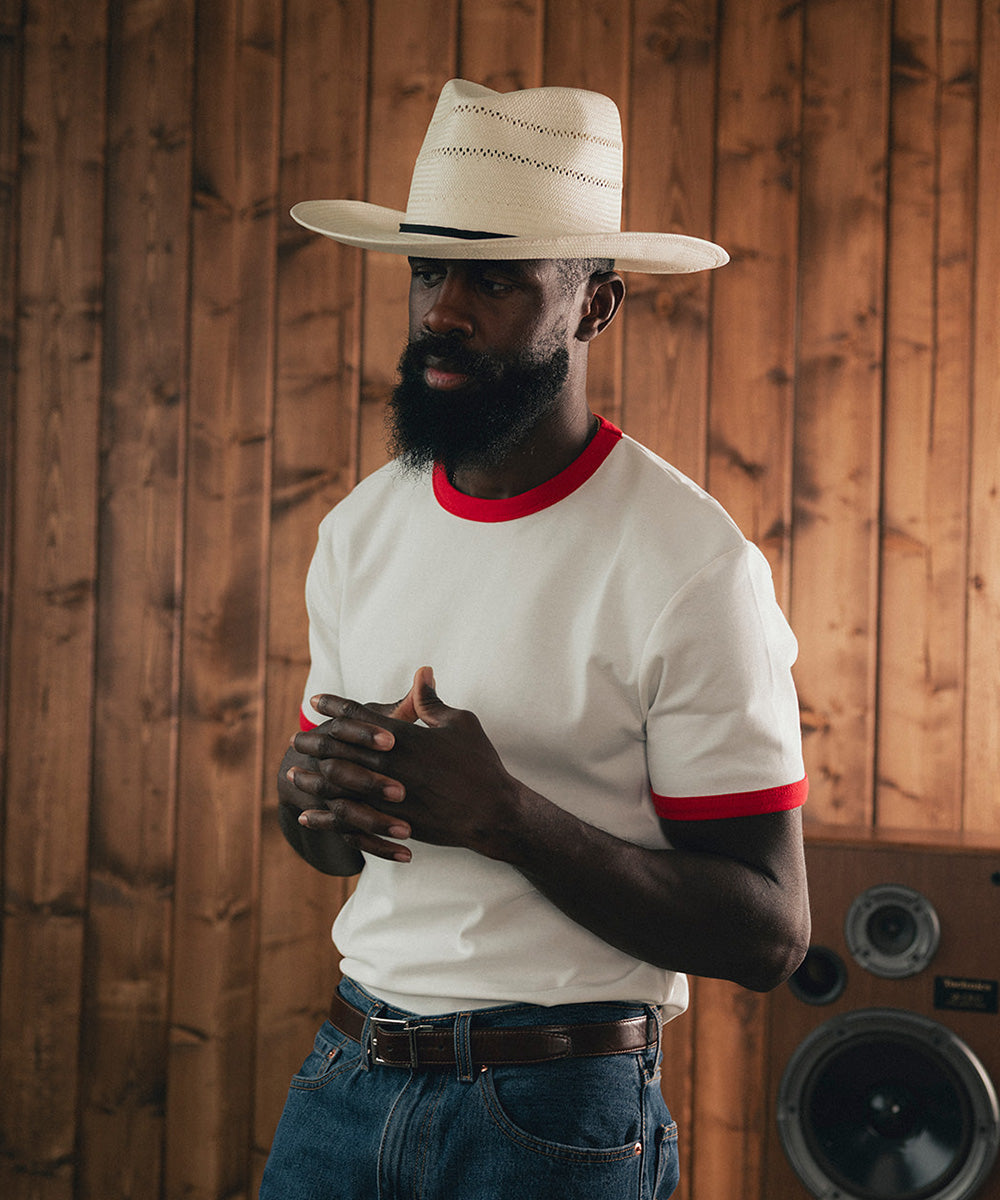 Asheville Wide Brim Straw Hat | Two Roads Hat Co | Mens Straw