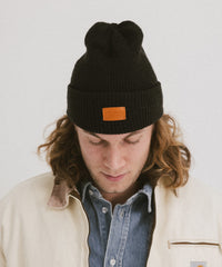 SAWTOOTH THICK KNIT BEANIE