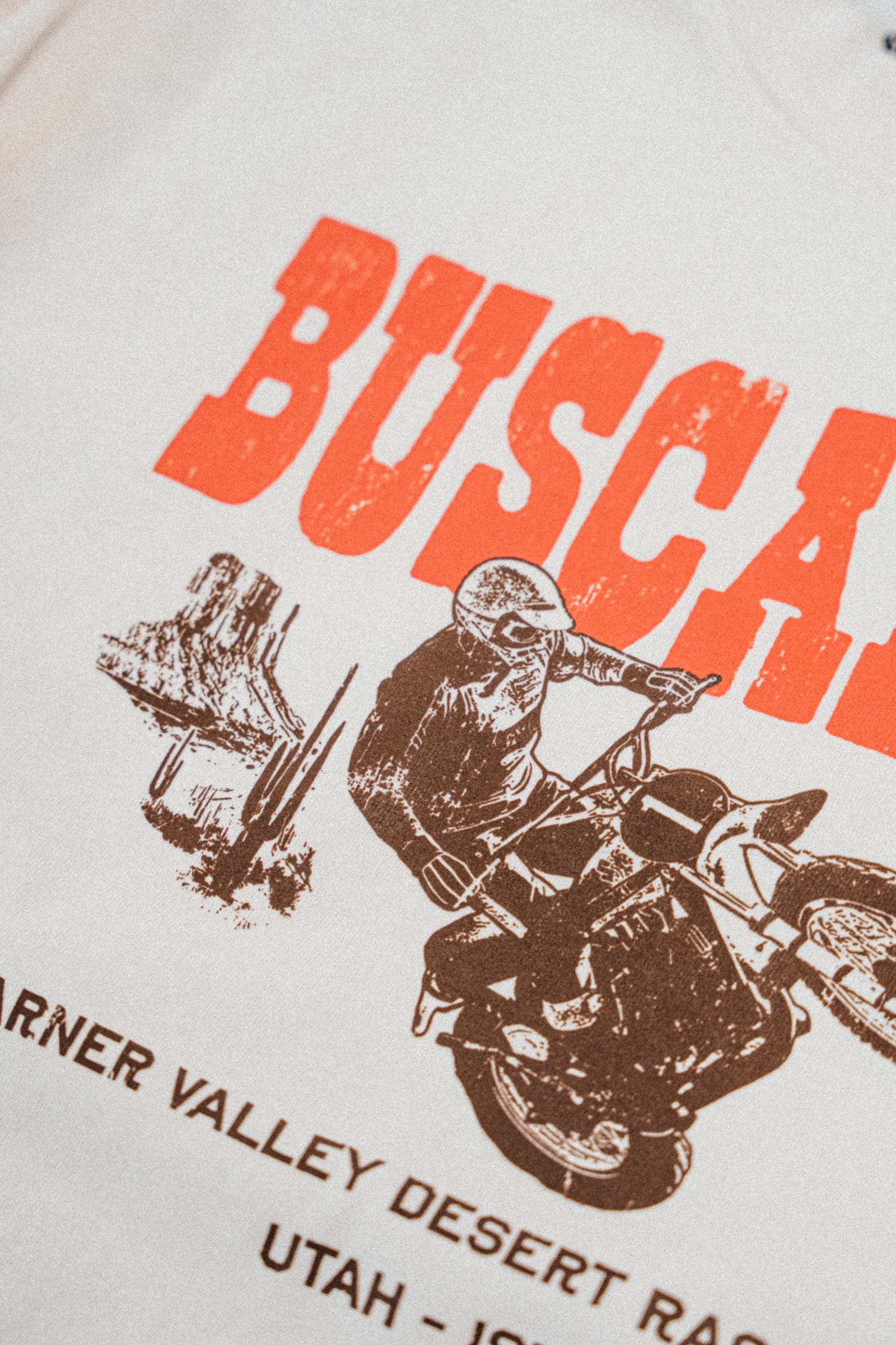 Warner Heavyweight Crop Tee - Ivory