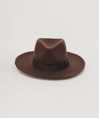 DELMAR DISTRESSED FELT FEDORA