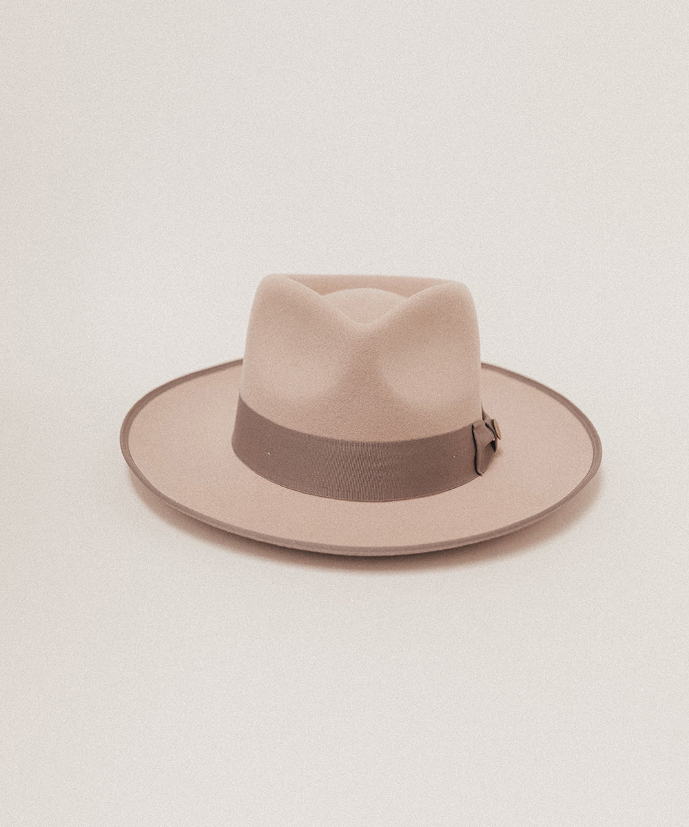 Urban outfitters Unisex light ivory & tan rancher hat Urban Outfitters Brighton Felt Boater Hat One Size | eBay main image 4