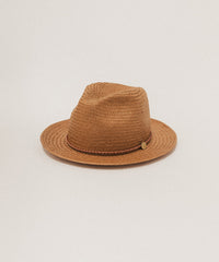 WYNWOOD STRAW FEDORA SUN HAT