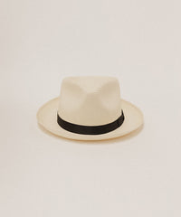 SAN SEBASTIAN SNAP BRIM STRAW FEDORA