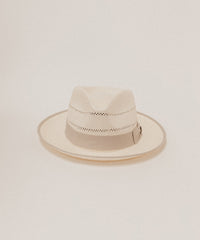 MONTAUK STRAW FEDORA HAT
