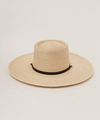 PECOS TELESCOPE PALM STRAW HAT