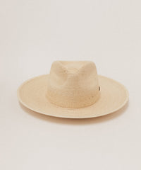 ALPINE WESTERN PALM FEDORA STRAW HAT