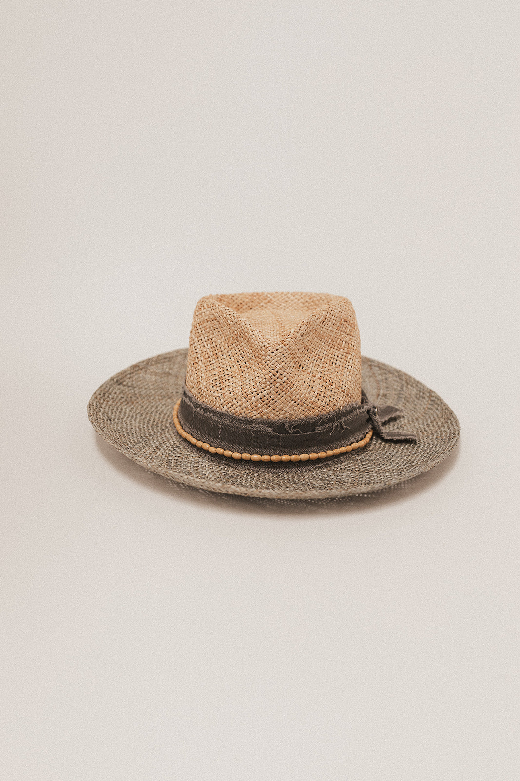 PORTO MARIE TWO-TONE STRAW HAT