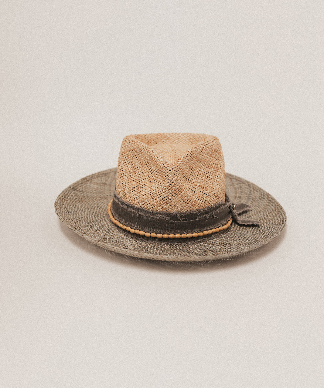 PORTO MARIE TWO-TONE STRAW HAT