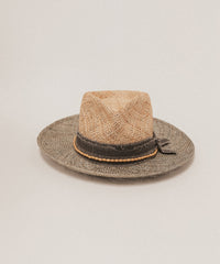 PORTO MARIE TWO-TONE STRAW HAT