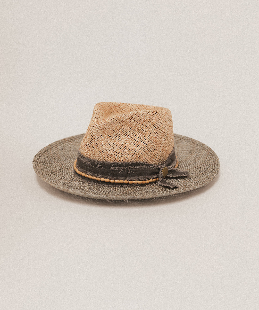 PORTO MARIE TWO-TONE STRAW HAT