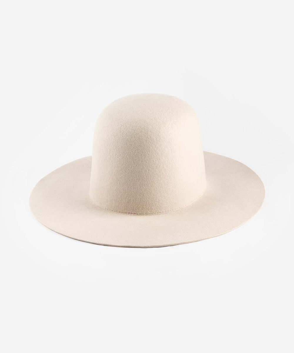 Beige hat on a white background #color_ivory