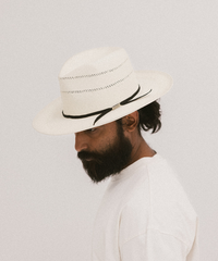 ASHEVILLE WIDE BRIM STRAW HAT