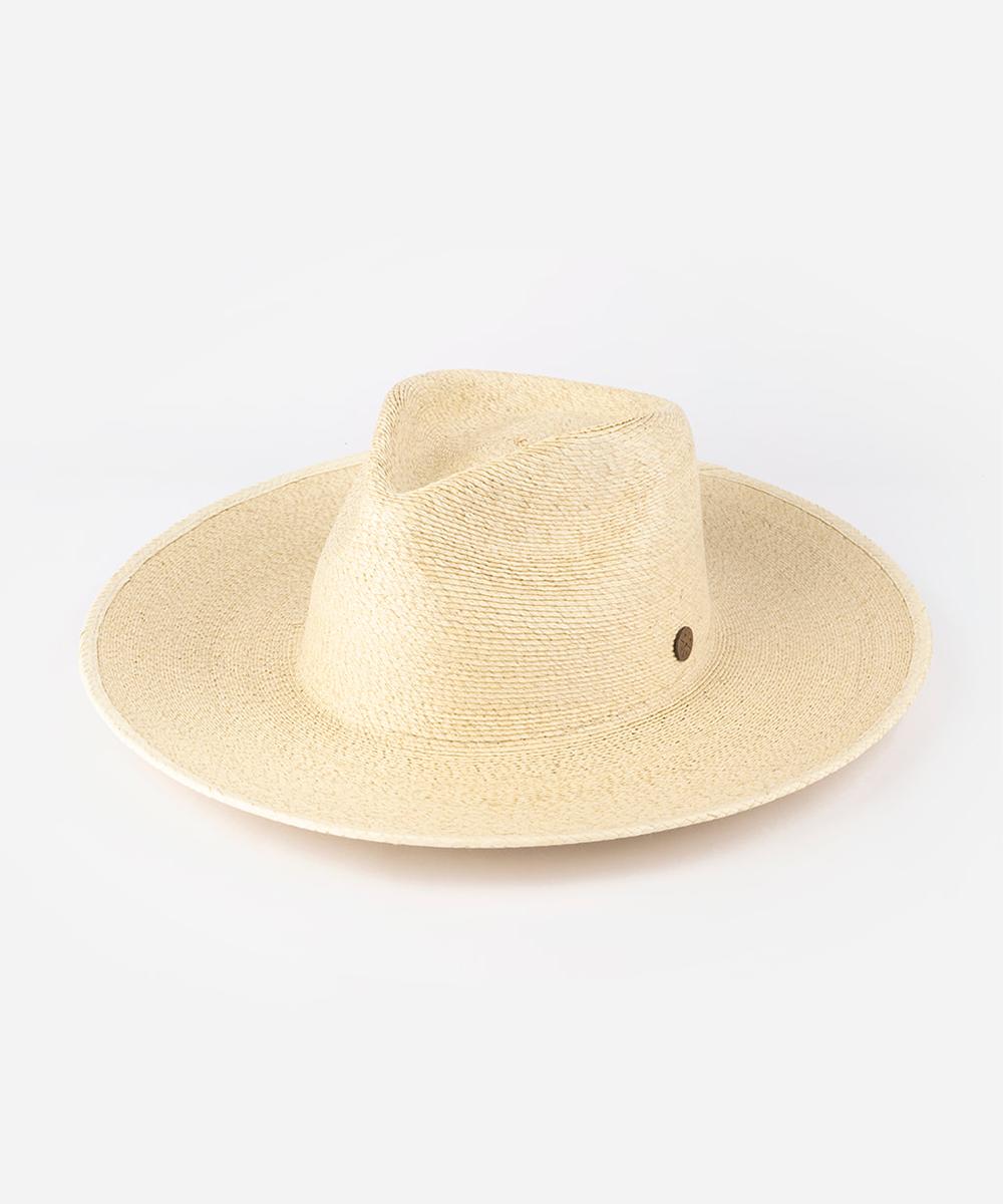 Straw hat in a white background #color_ivory