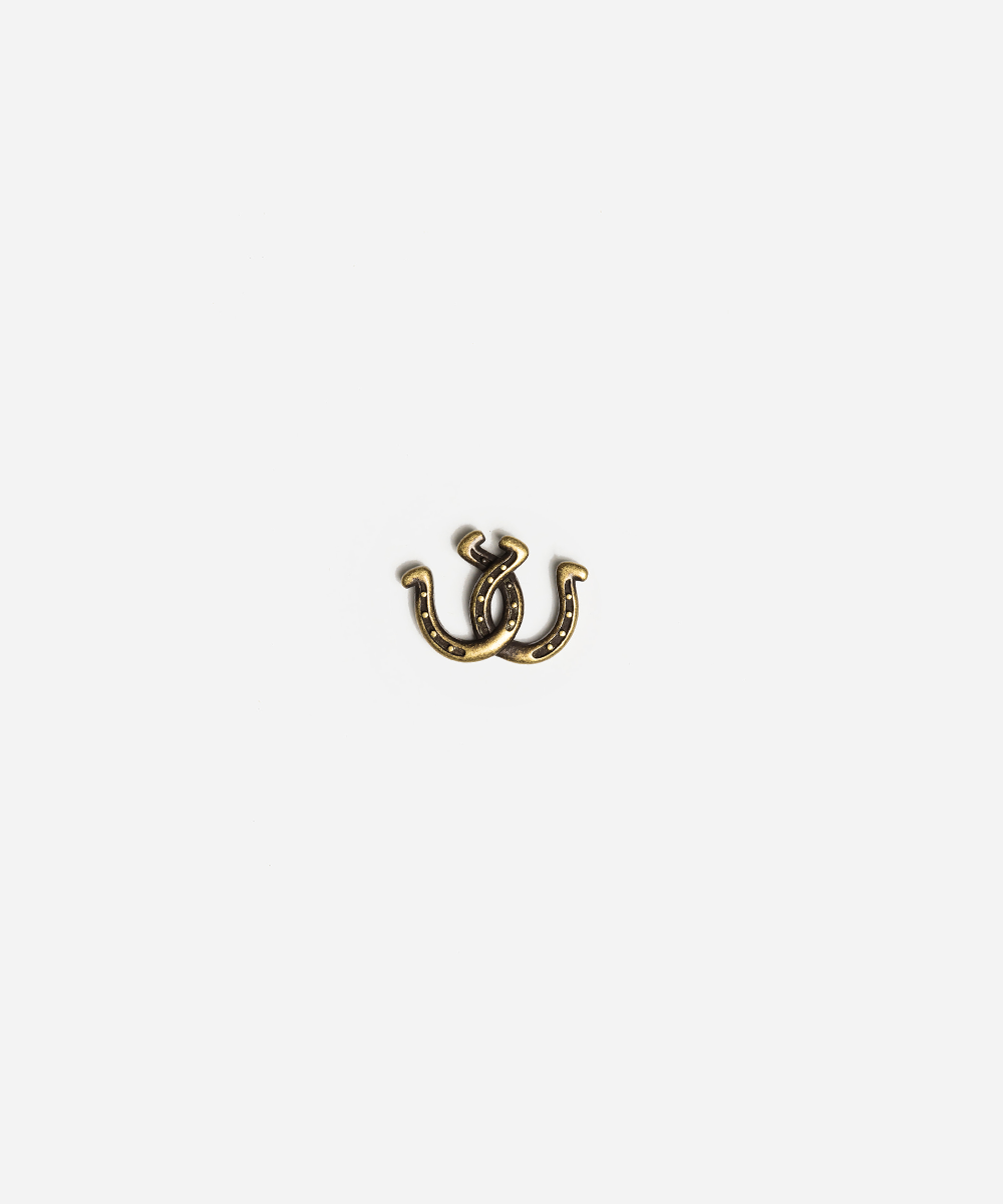 A single small metal hex bolt with a threaded shank, shown on a plain white background #color_anti gold