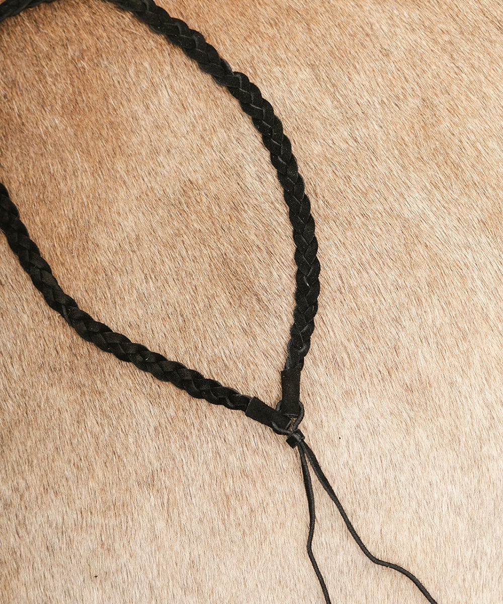 Braided Suede Hat Band