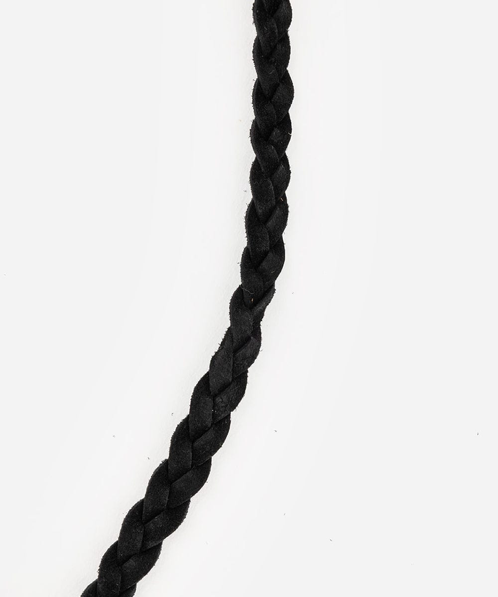 Braided Suede Hat Band