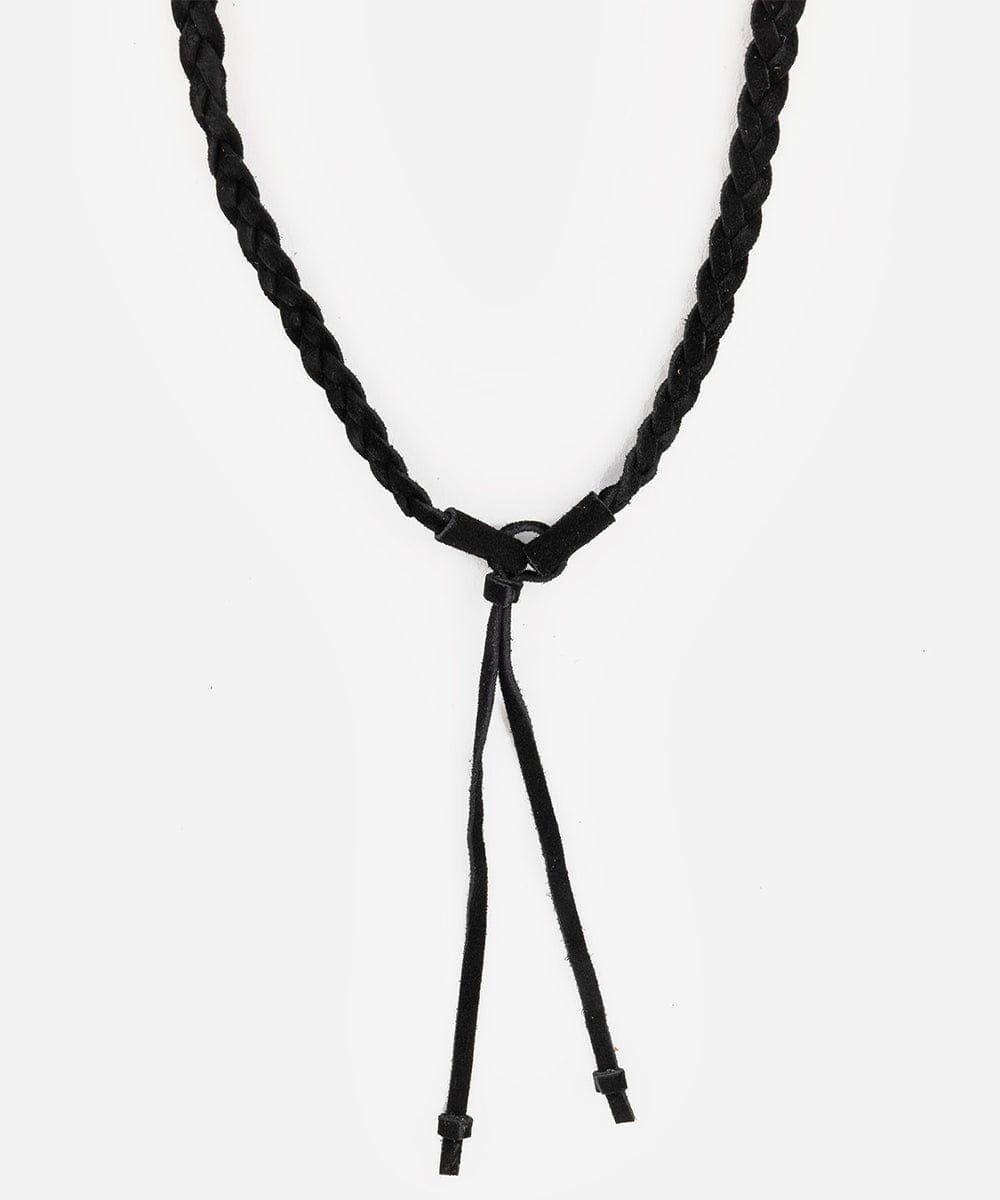 Braided Suede Hat Band