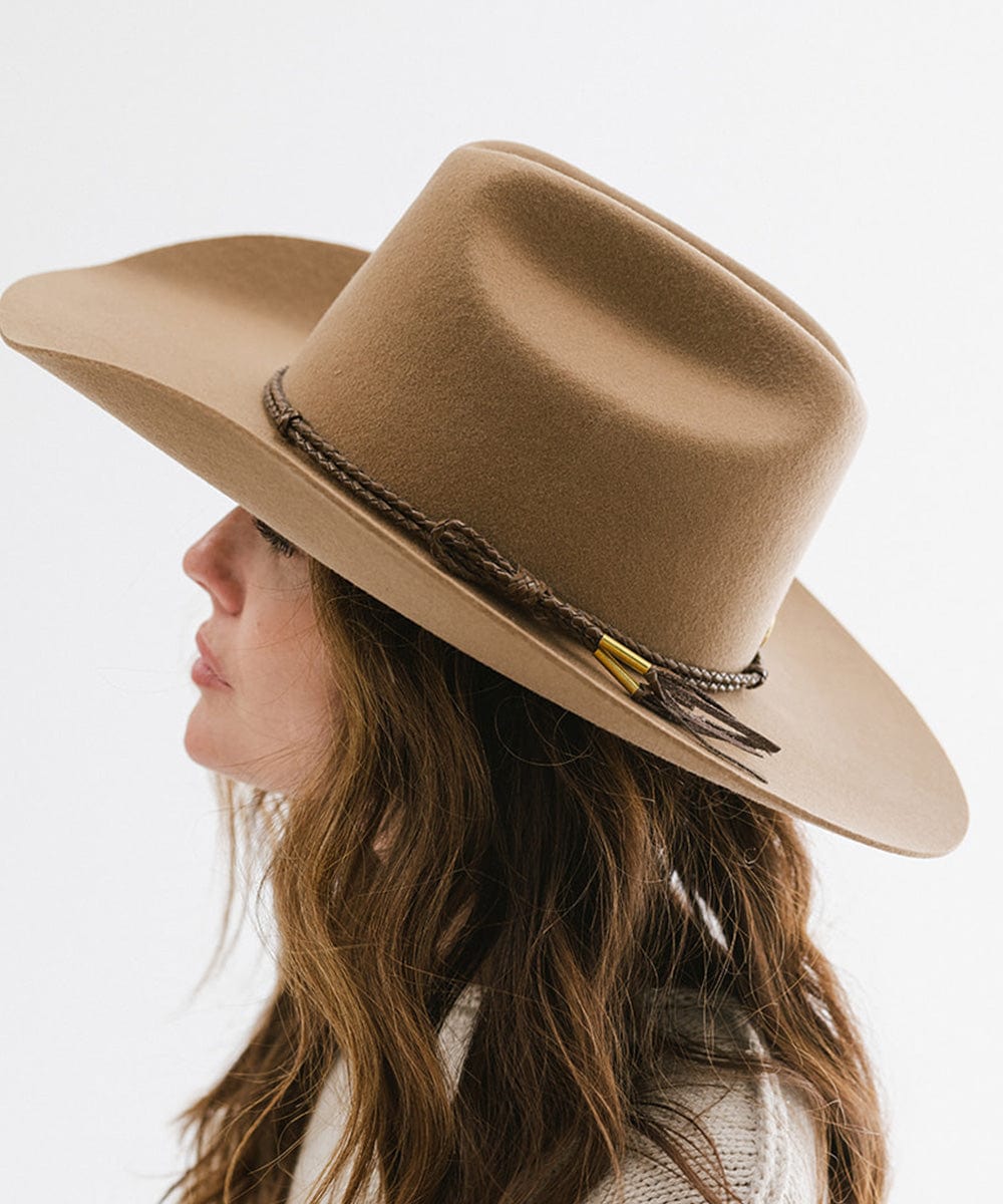 Lasso Braided Leather Hat Band