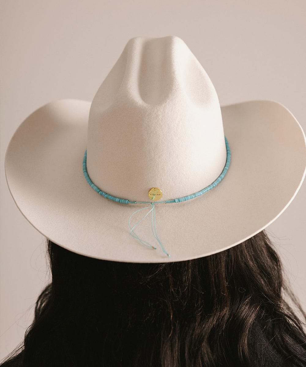 Stone Beaded Hat Band