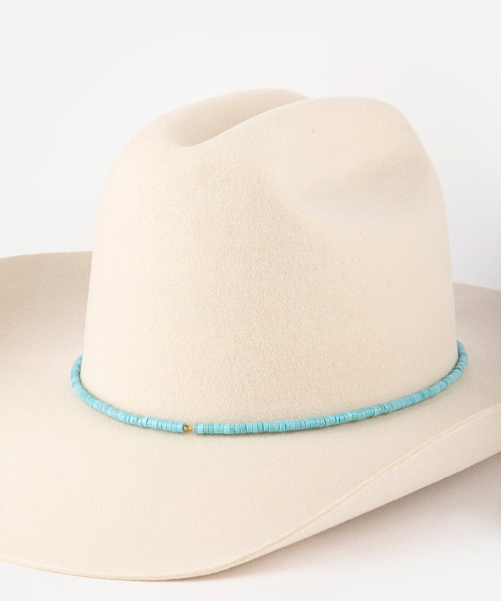 Stone Beaded Hat Band