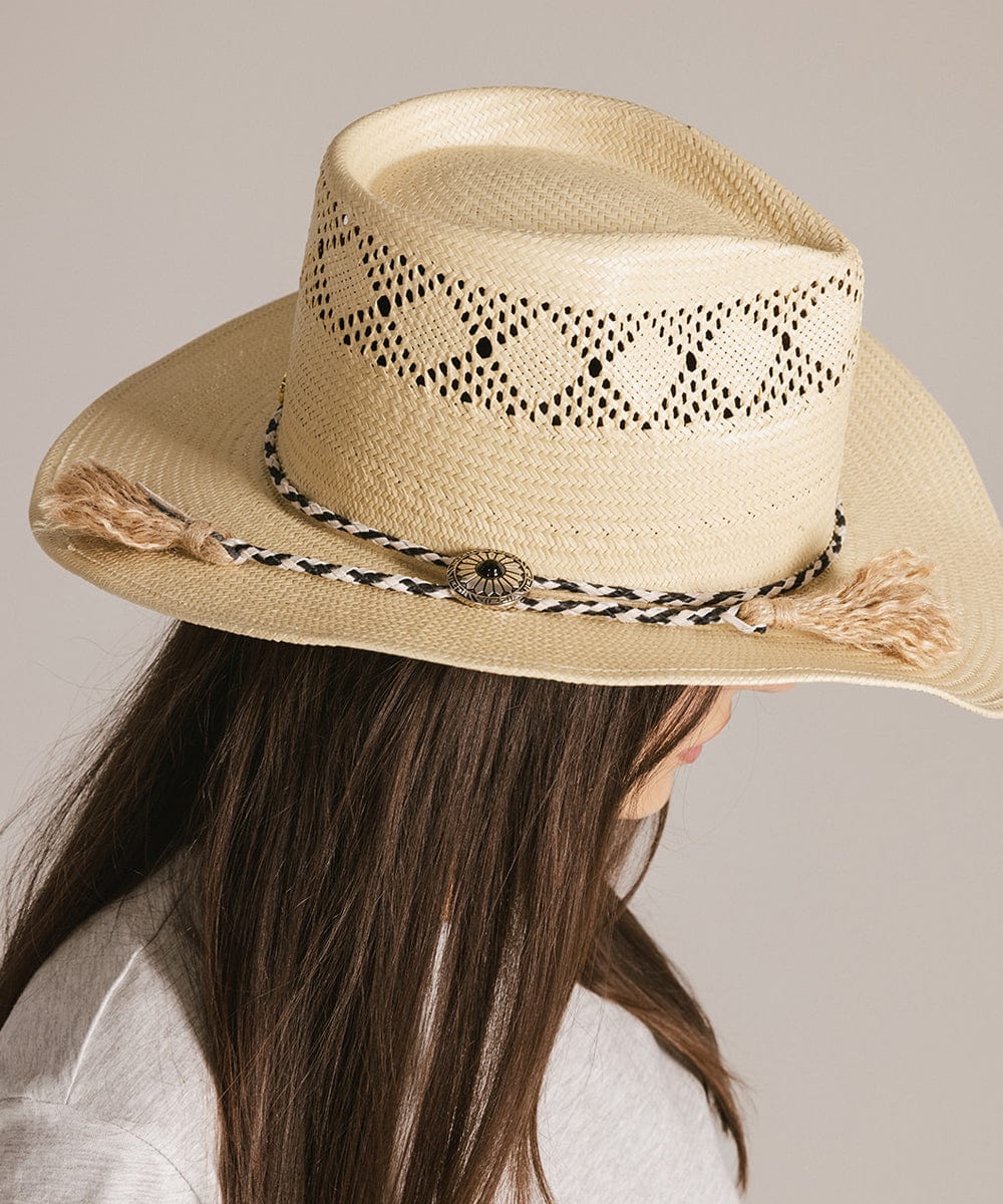 Braided Bolo Tassel Hat Band