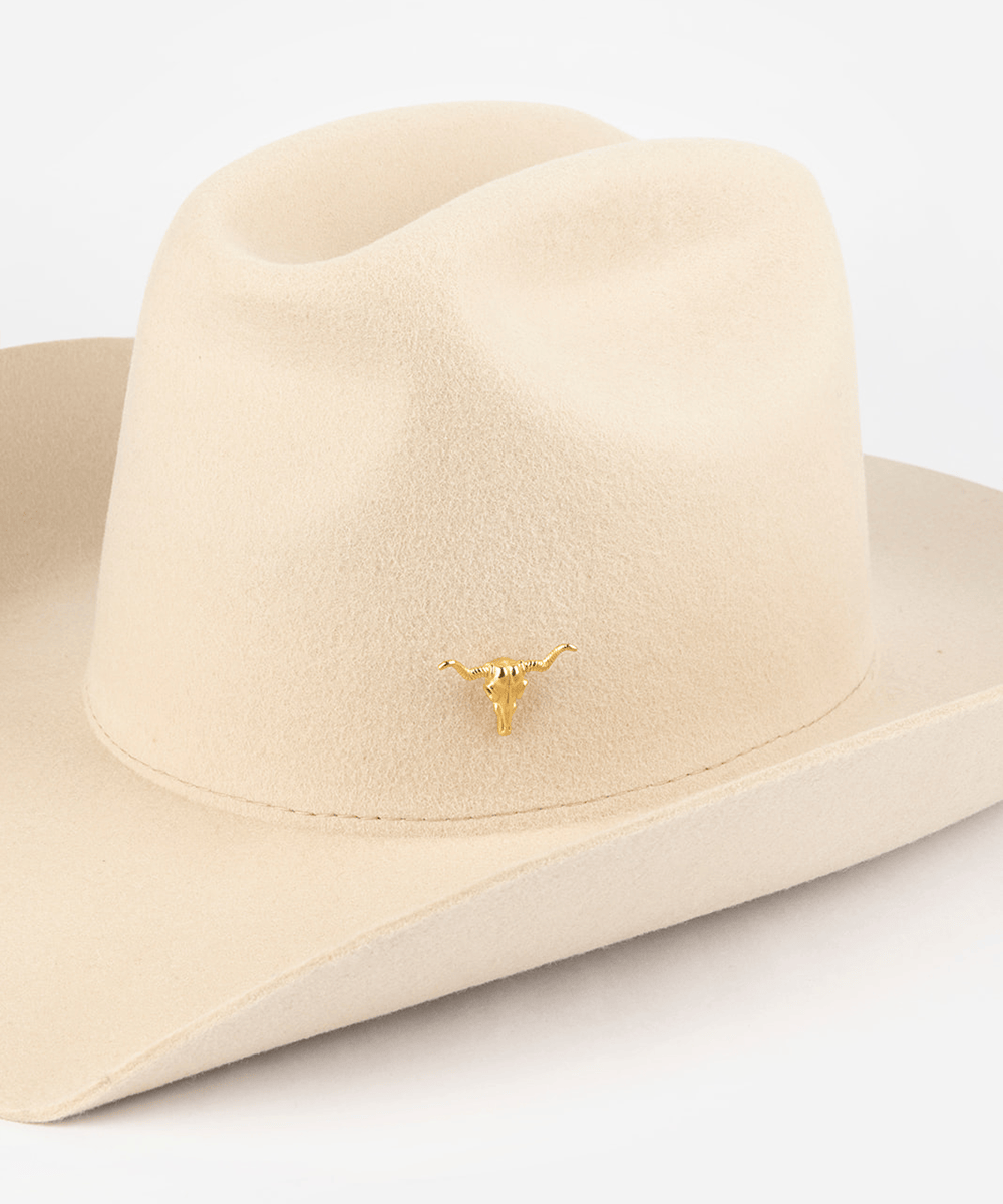 Longhorn Skull Hat Pin