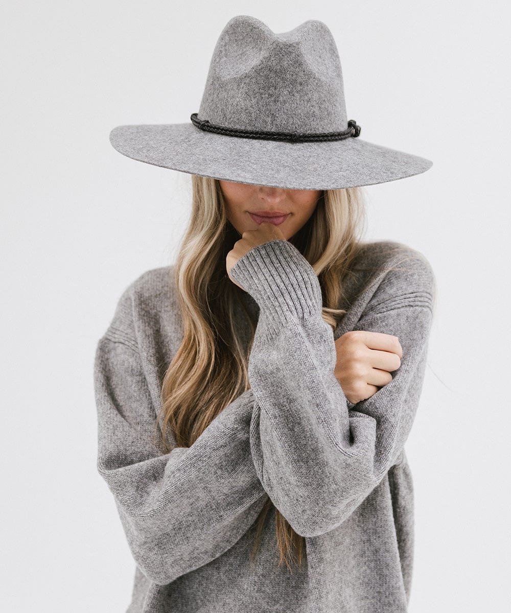 Lasso Braided Leather Hat Band